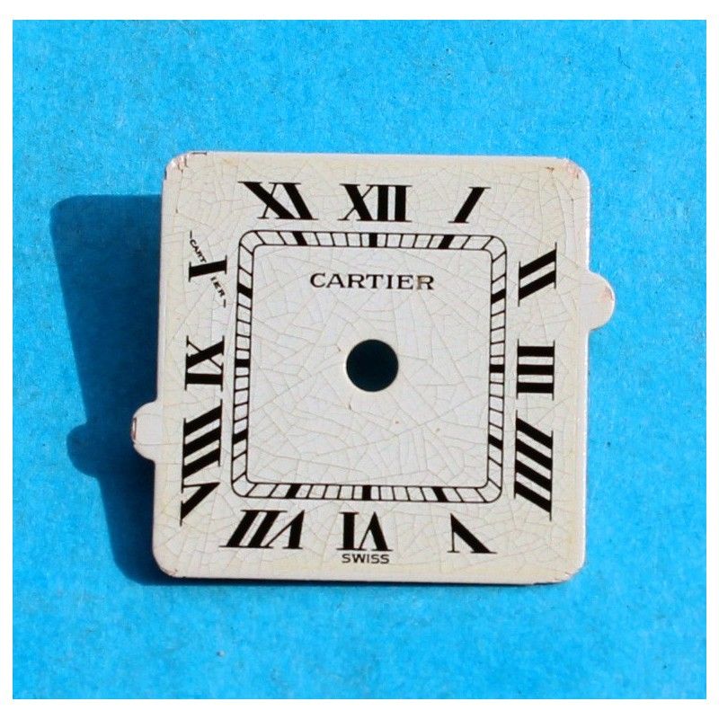 Cartier watch parts - Santos Men's Square and Octagonal Sapphire Crown Santos, Pasha 