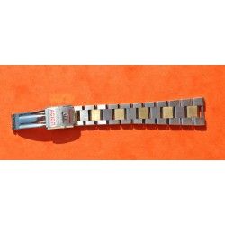 BAUME & MERCIER EXQUISITE ORIGINAL LADIES TUTONE WATCHES SOLID STAINLESS STEEL 15mm BAND BRACELET