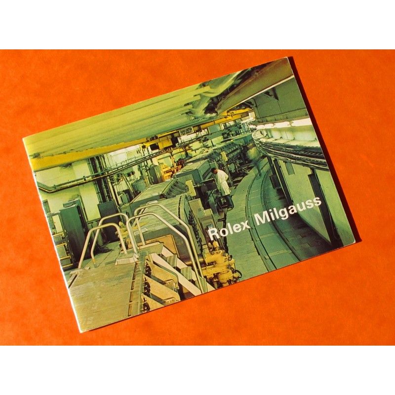 1972 BOOKLET ROLEX MILGAUSS 1019 1972 BOOKLET ROLEX MILGAUSS 1019