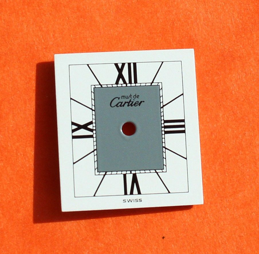 Cartier Collectible Watch Parts Tank Lust De Ladies Romans Numerals 