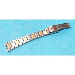 BAUME & MERCIER ORIGINAL LADIES TUTONE WATCHES SOLID STAINLESS STEEL 15mm BAND BRACELET PART