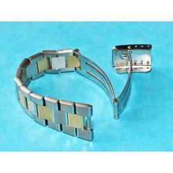 BAUME & MERCIER ORIGINAL LADIES TUTONE WATCHES SOLID STAINLESS STEEL 15mm BAND BRACELET PART