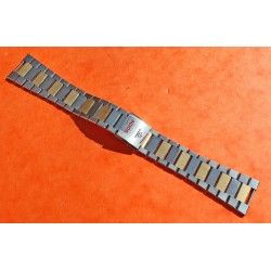 BAUME & MERCIER EXQUISITE ORIGINAL TUTONE WATCHES SOLID STAINLESS STEEL 22mm BAND BRACELET