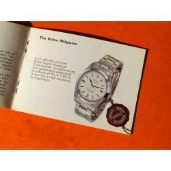 1972 BOOKLET ROLEX MILGAUSS 1019