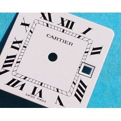 Cartier Collectible watch parts Santos Ladies Square Romans numerals Automatic silver Dial