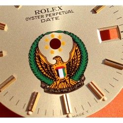 ROLEX ARABIC CREAMY WATCH DIAL OYSTER PERPETUAL DATE ref 15000, 15010, 15037, 15038, 15053, 15200 cal 3035 3135