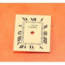 Genuine White Dial for Men's Cartier Santos Square Automatic Movement GM 10360311 18.51 x 18.51mm