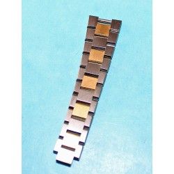 BAUME & MERCIER ORIGINAL LADIES TUTONE WATCHES SOLID STAINLESS STEEL 15mm BAND BRACELET PART