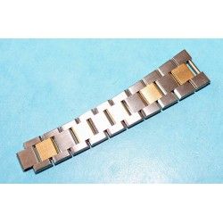 BAUME & MERCIER ORIGINAL LADIES TUTONE WATCHES SOLID STAINLESS STEEL 15mm BAND BRACELET PART