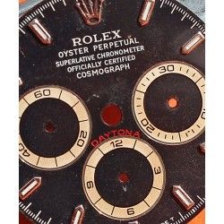 ♛ Rolex Vintage mint Tritium Black Daytona Cosmograph Watch Patrizzi Dial Zenith 16520 cal 4030 El Primero ♛