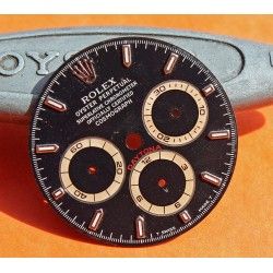 ♛ Rolex Vintage mint Tritium Black Daytona Cosmograph Watch Patrizzi Dial Zenith 16520 cal 4030 El Primero ♛