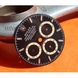 ♛ Rolex Vintage mint Tritium Black Daytona Cosmograph Watch Patrizzi Dial Zenith 16520 cal 4030 El Primero ♛