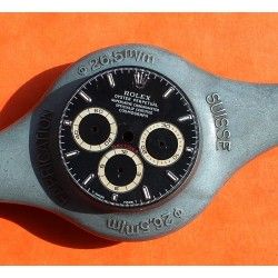 ♛ Rolex Vintage mint Tritium Black Daytona Cosmograph Watch Patrizzi Dial Zenith 16520 cal 4030 El Primero ♛