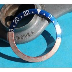 ROLEX FADED INSERT PEPSI ROUGE / BLEU DE MONTRES VINTAGES GMT MASTER 1675, 16750, 16758, 16753 FAT FONT