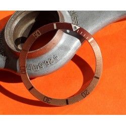 ☆RARE ROLEX SUBMARINER TROPICAL VINTAGE SLIM FONT BEZEL INSERT LUNETTE 5512, 5513, 1680, 1680/8 Mk IV☆