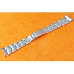 Rolex 19mm Rivets Watch vintage folded bracelet Daytona Band 6635,6263,6240,6263,6262, Precision 6694,Oysterdate