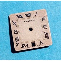 Cartier Genuine Correct & Rare Santos Carrée 18.5 x18.5mm Beige Watch Ladies Dial