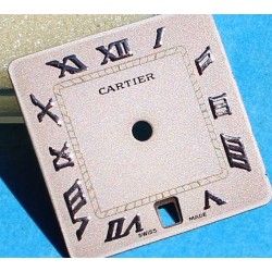 Cartier Genuine Correct & Rare Santos Carrée 18.5 x18.5mm Beige Watch Ladies Dial