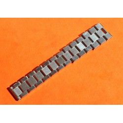 BAUME & MERCIER PARTIE BRACELET ACIER & PLAQUE OR BITONS ACIOR NEUF DAMES MONTRES 15mm