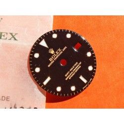 CADRAN ROLEX MONTRES GMT MASTER 16753, 16758 NOIR BRILLANT OEIL DU TIGRE -NIPPLE DIAL- cal 3075