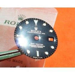 Rolex Genuine GMT MASTER BLACK REFLECTS NIPPLE DIAL WATCH VINTAGE 16758, 16753 tutone cal 3075