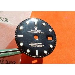 Rolex Genuine GMT MASTER BLACK REFLECTS NIPPLE DIAL WATCH VINTAGE 16758, 16753 tutone cal 3075