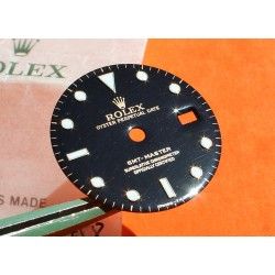 Rolex Genuine GMT MASTER BLACK REFLECTS NIPPLE DIAL WATCH VINTAGE 16758, 16753 tutone cal 3075