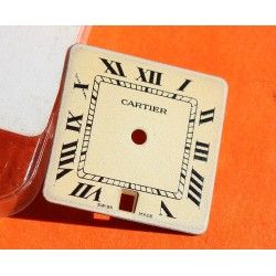 Cartier Genuine Mint & Rare Santos 18.5 x18.5mm Cream Watch Dial ref VA100011