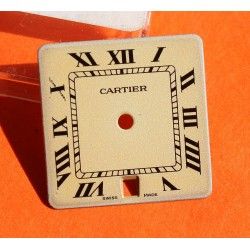 Cartier Genuine Mint & Rare Santos 18.5 x18.5mm Cream Watch Dial ref VA100011