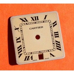 Cartier Genuine Mint & Rare Santos 18.5 x18.5mm Cream Watch Dial ref VA100011