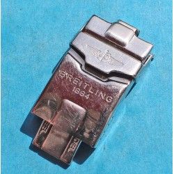 GENUINE BREITLING BRUSHED FOLDING DEPLOYANT CLASP BUCKLE BRACELET S/S 19.80mm SSTEEL