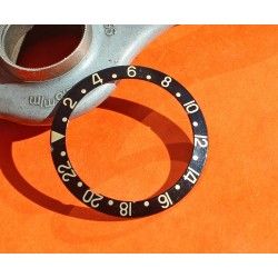 Rolex Vintage Used Tutone 16753 ,16758, 16750, 1675, 1675/8, 1675/3 GMT Master 18k Black & gold color Watch Bezel Insert part