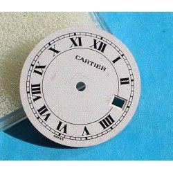 CARTIER CADRAN CRÈME CHIFFRES ROMAINS MONTRES Santos Ronde VA100014