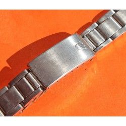 Vintage Repair Genuine 50's "BREVETE" Rolex Rivet Partials Band Bracelet 17mm "51" endlinks SPEEDKING, AIR KING, PRECISION