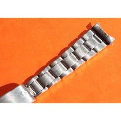 Vintage Repair Genuine 50's "BREVETE" Rolex Rivet Partials Band Bracelet 17mm "51" endlinks SPEEDKING, AIR KING, PRECISION