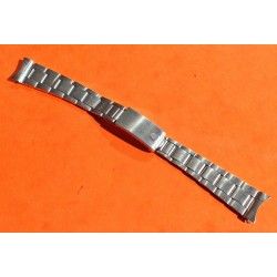 Vintage Repair Genuine 50's "BREVETE" Rolex Rivet Partials Band Bracelet 17mm "51" endlinks SPEEDKING, AIR KING, PRECISION