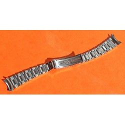 Vintage Repair Genuine 50's "BREVETE" Rolex Rivet Partials Band Bracelet 17mm "51" endlinks SPEEDKING, AIR KING, PRECISION