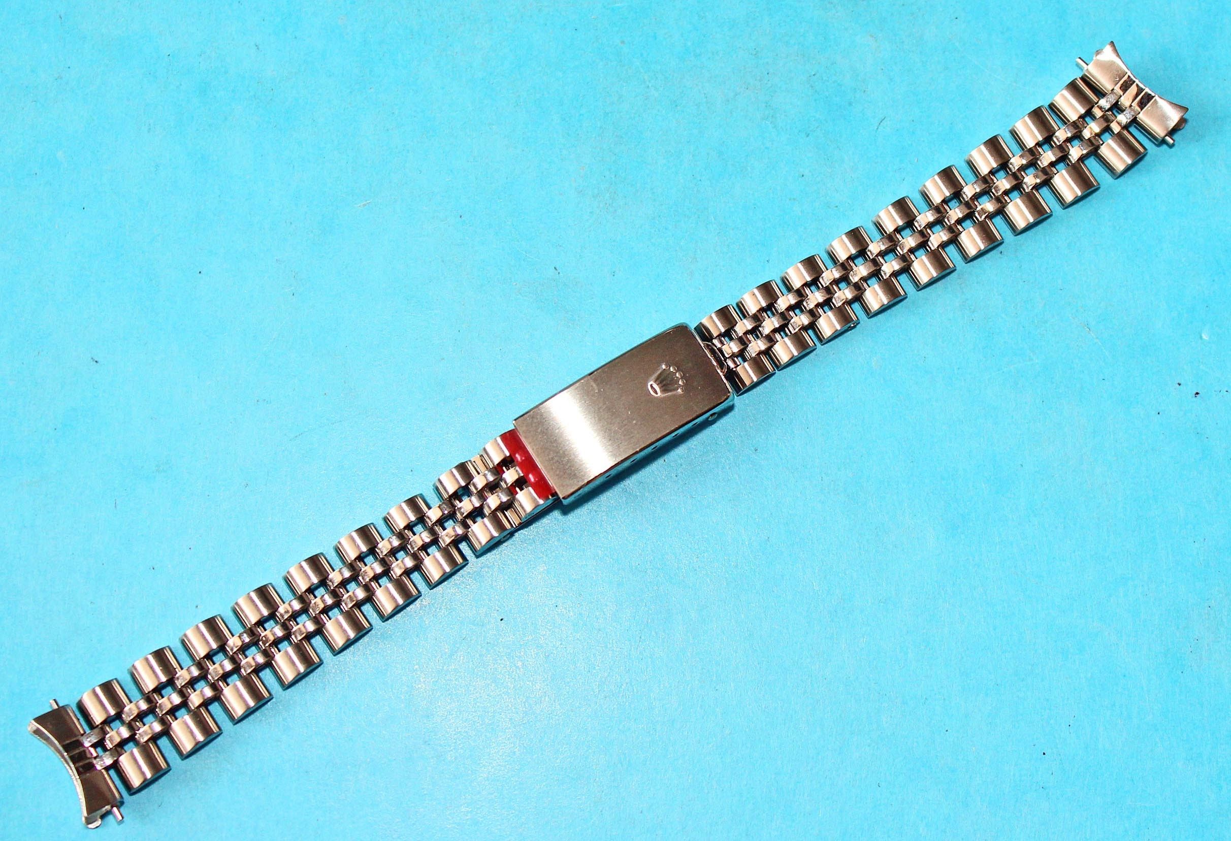 568 STAINLESS STEEL JUBILEE BRACELET 