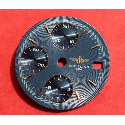 VINTAGE INNER TACHYMETER BLUE DISC BEZEL BREITLING WATCH WHITE NUMBERS Ø28mm