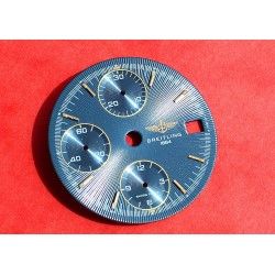 VINTAGE INNER TACHYMETER BLUE DISC BEZEL BREITLING WATCH WHITE NUMBERS Ø28mm