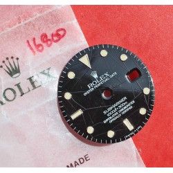 Rolex Vintage Glossy dial Stainless Steel 16800, 168000, 16610 Submariner date Black Index Tritium creamy color cal 3035