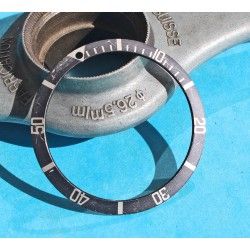 Rolex & Tudor Dark blue tons faded Fat Font bezel insert Submariner 5513, 5512, 5510, 1680, Sea-Dweller 1665, 6538, 6536 watches