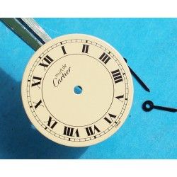 Genuine Creamy Dial for Men's Cartier Watch Ronde Santos Ronde Ref VA100074 Ø20.52mm