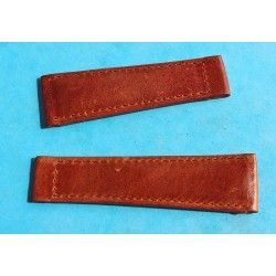 Original Rolex of Geneva 20mm Daytona Genuine Calfskin Leather Band, bracelet tobacco brown color