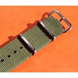 JAMES BOND KHAKI Nylon NATO WATCH BAND Strap Military G-10 BREITLING, IWC, ZENITH, PATEK, TAG HEUER, OMEGA