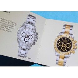 1998 LIVRET ROLEX DAYTONA ZENITH 16520-16523