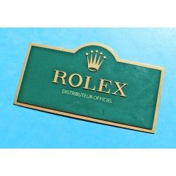 ROLEX VINTAGE BRASS GOODIE EXPLORER II PLATE 1655, 16550, 16570, 216570 WATCHES COLLECTION PART ORNMENT DESK