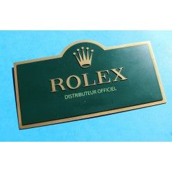 ROLEX VINTAGE BRASS GOODIE EXPLORER II PLATE 1655, 16550, 16570, 216570 WATCHES COLLECTION PART ORNMENT DESK