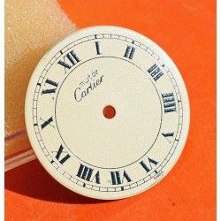 CARTIER CADRAN CRÈME CHIFFRES ROMAINS MONTRES Santos Ronde VA100074