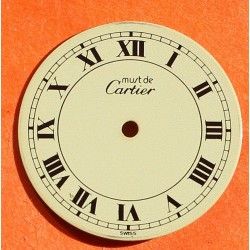 CARTIER VINTAGE AUTHENTIQUE CADRAN CRÈME CHIFFRES ROMAINS MONTRES Santos Ronde VA100074